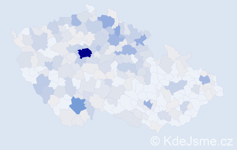 Příjmení: 'Matoušová', počet výskytů 1228 v celé ČR