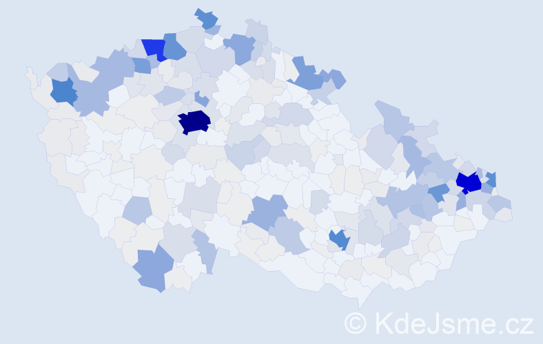 Příjmení: 'Ferencová', počet výskytů 1555 v celé ČR