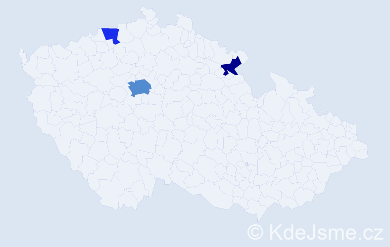 Příjmení: 'Meshcheryakov', počet výskytů 7 v celé ČR