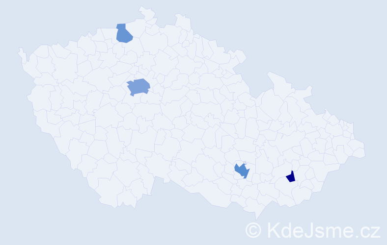 Příjmení: 'Luchyn', počet výskytů 10 v celé ČR