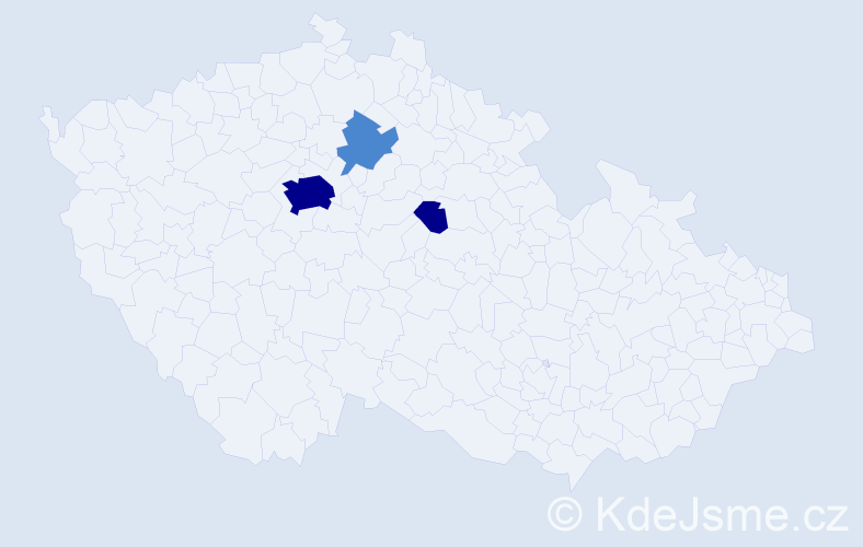 Příjmení: 'Palmieri', počet výskytů 7 v celé ČR