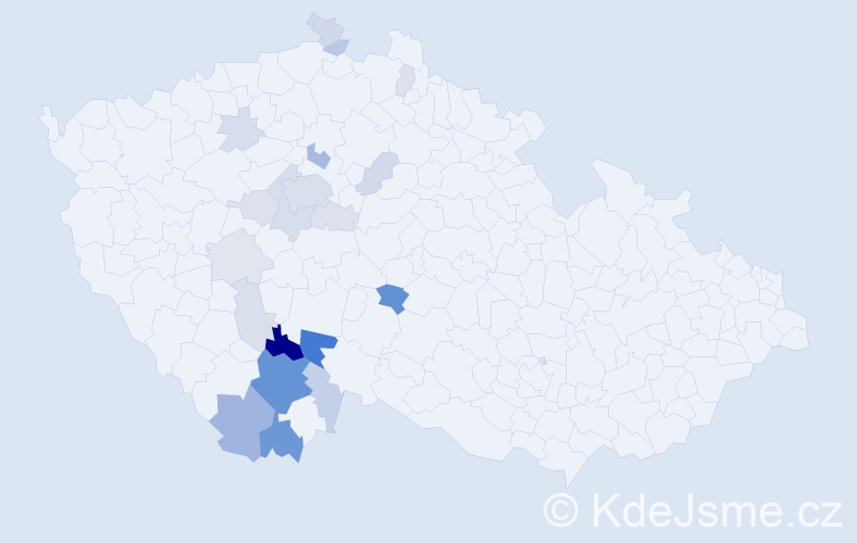 Příjmení: 'Lomská', počet výskytů 66 v celé ČR