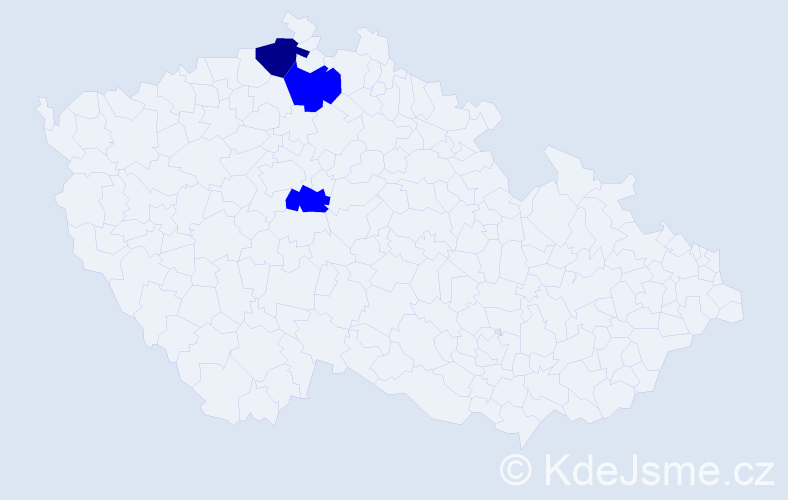 Příjmení: 'Babjarčik', počet výskytů 4 v celé ČR