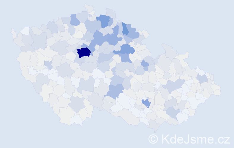 Příjmení: 'Stránský', počet výskytů 2878 v celé ČR