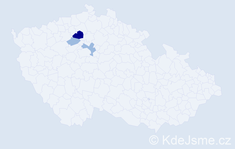 Příjmení: 'Profonchyk', počet výskytů 6 v celé ČR