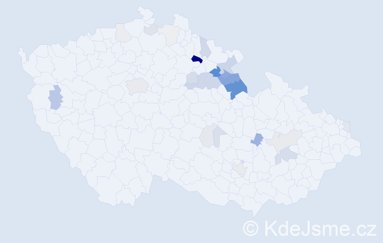 Příjmení: 'Lenfeld', počet výskytů 95 v celé ČR