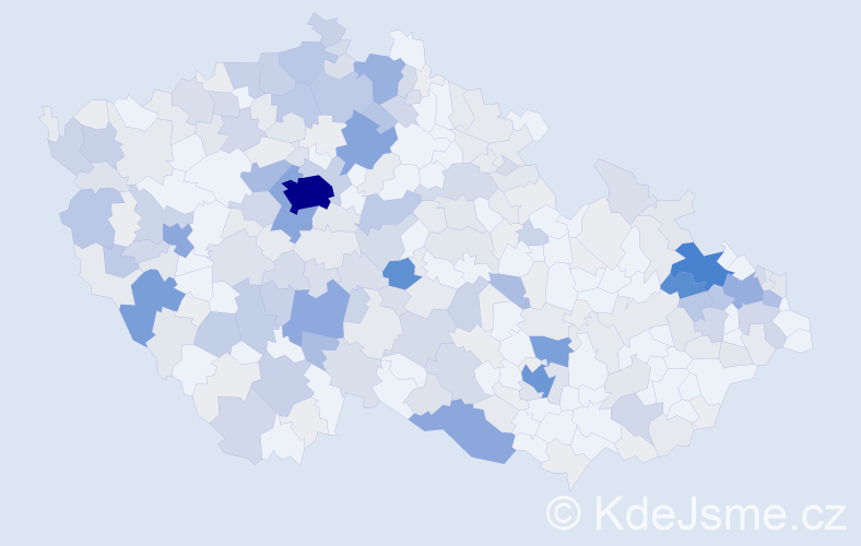 Příjmení: 'Cihlářová', počet výskytů 1087 v celé ČR
