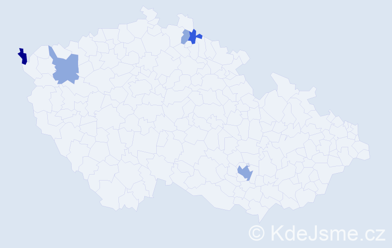 Příjmení: 'Söllnerová', počet výskytů 11 v celé ČR