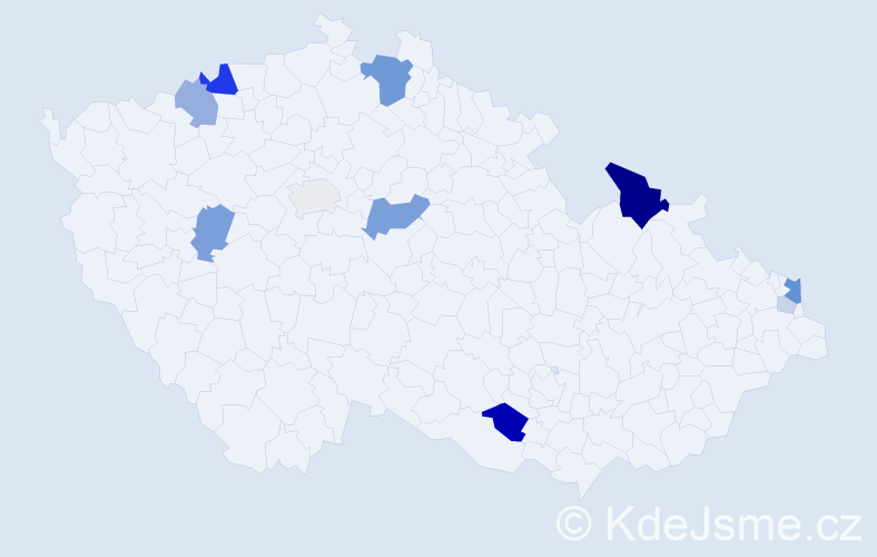 Příjmení: 'Čarnogurská', počet výskytů 31 v celé ČR