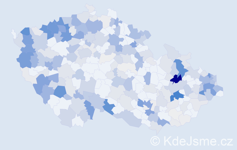 Příjmení: 'Lacko', počet výskytů 1137 v celé ČR