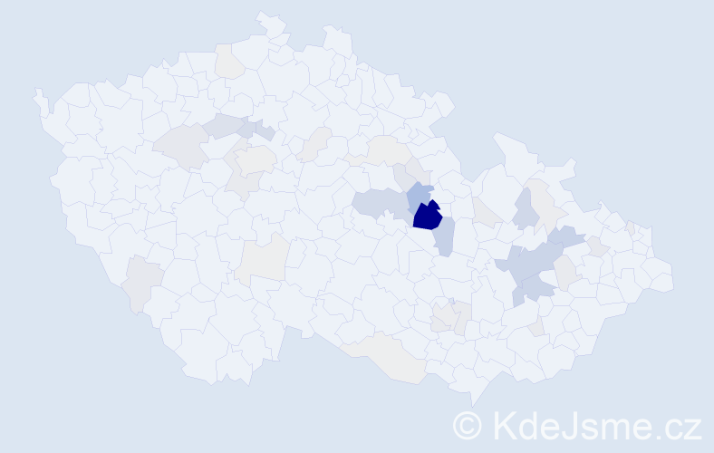 Příjmení: 'Lenoch', počet výskytů 141 v celé ČR