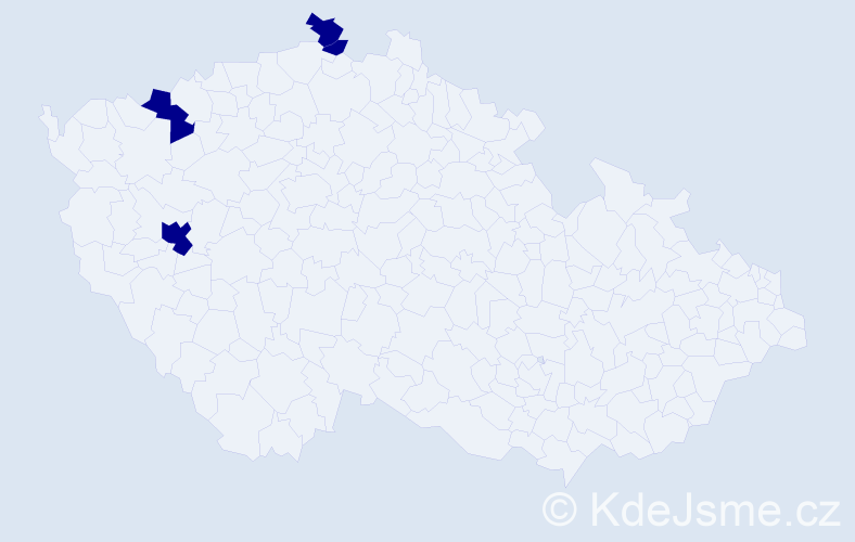 Příjmení: 'Čambalík', počet výskytů 8 v celé ČR