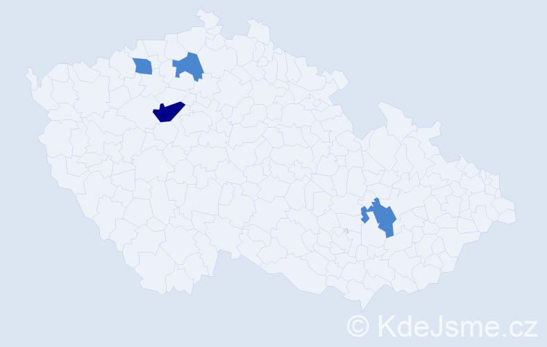 Příjmení: 'Koschullová', počet výskytů 6 v celé ČR