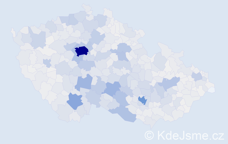 Příjmení: 'Dvořáková', počet výskytů 23218 v celé ČR