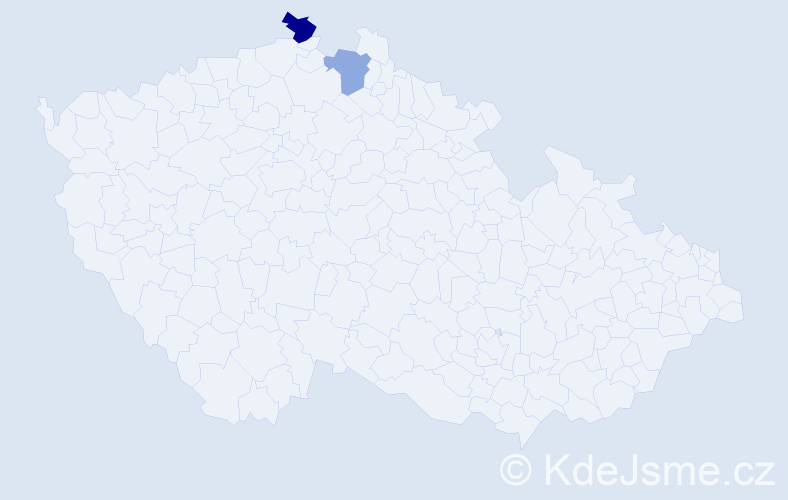 Příjmení: 'Turiščevová', počet výskytů 8 v celé ČR