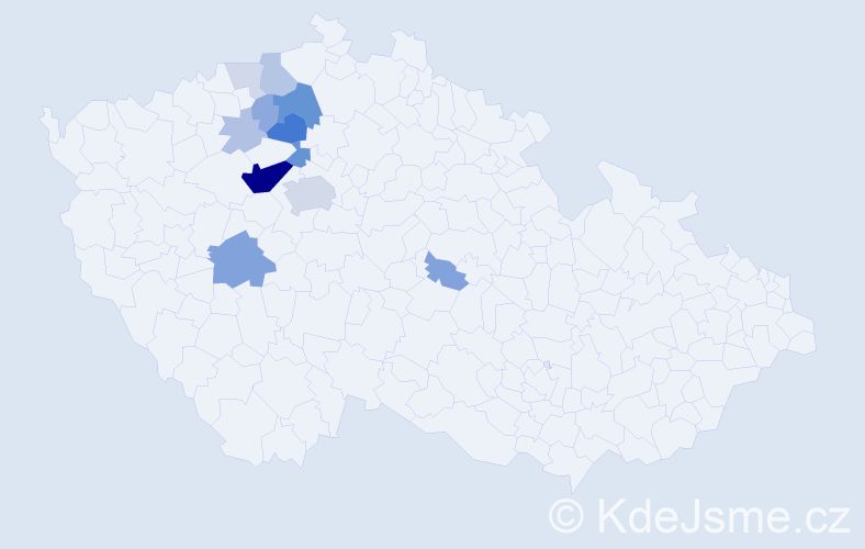 Příjmení: 'Barášek', počet výskytů 41 v celé ČR