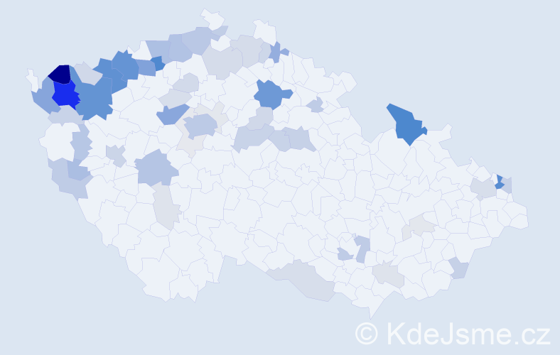 Příjmení: 'Beňák', počet výskytů 236 v celé ČR