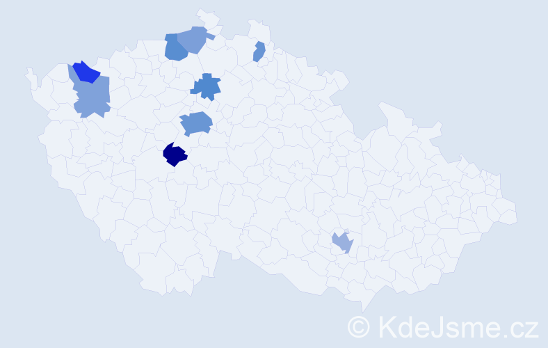 Příjmení: 'Shcherbakov', počet výskytů 22 v celé ČR