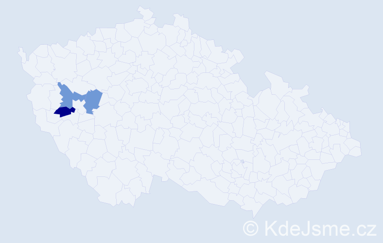 Příjmení: 'Skořená', počet výskytů 10 v celé ČR