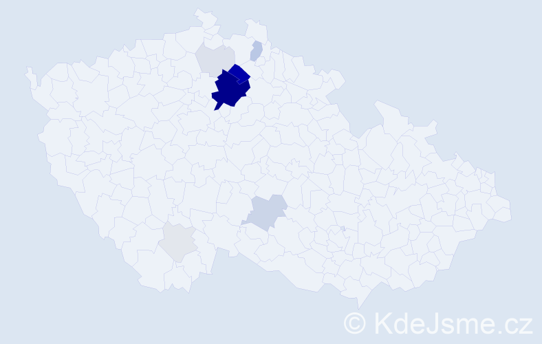 Příjmení: 'Flodrman', počet výskytů 39 v celé ČR