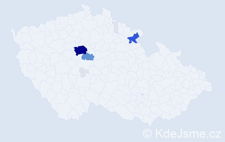 Příjmení: 'Demartini', počet výskytů 58 v celé ČR