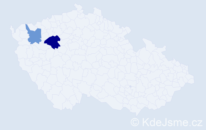 Příjmení: 'Pirstitz', počet výskytů 3 v celé ČR