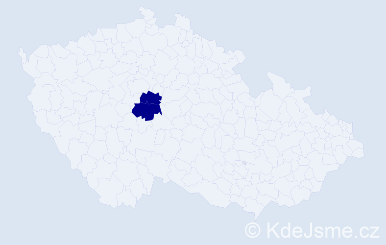 Příjmení: 'Matiszová', počet výskytů 2 v celé ČR