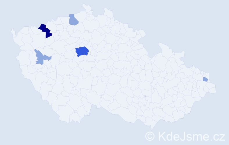 Příjmení: 'Babčaníková', počet výskytů 11 v celé ČR