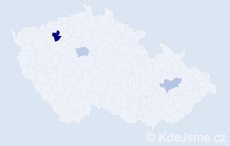 Příjmení: 'Bubenko', počet výskytů 8 v celé ČR