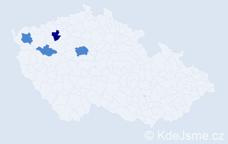Příjmení: 'Hunyadyová', počet výskytů 6 v celé ČR