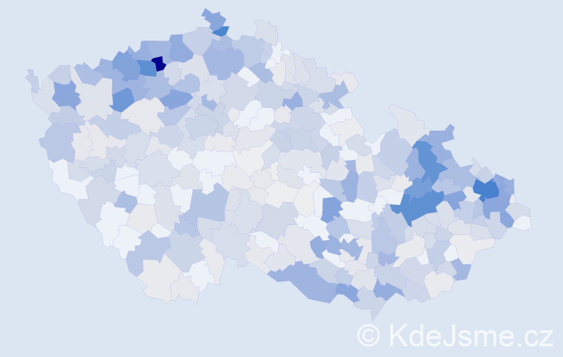 Příjmení: 'Balážová', počet výskytů 2244 v celé ČR