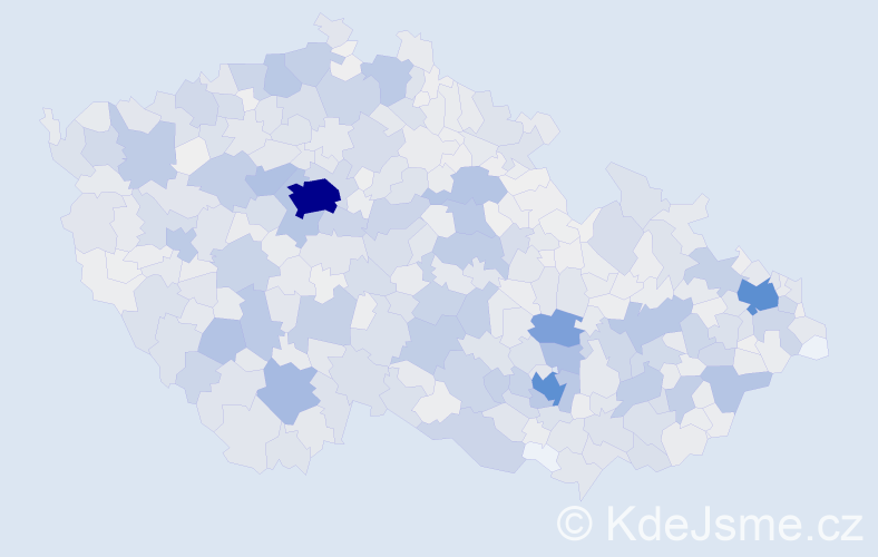 Příjmení: 'Staněk', počet výskytů 6384 v celé ČR