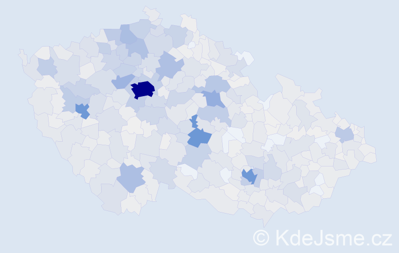 Příjmení: 'Beránková', počet výskytů 4425 v celé ČR