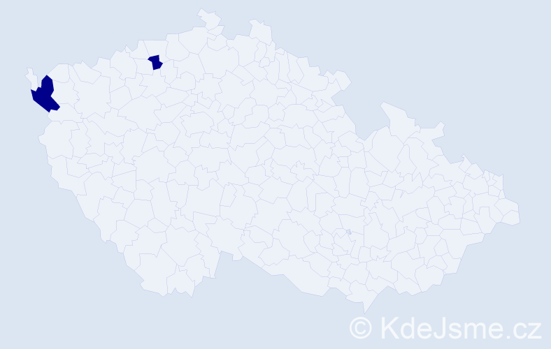 Příjmení: 'Krausam', počet výskytů 8 v celé ČR