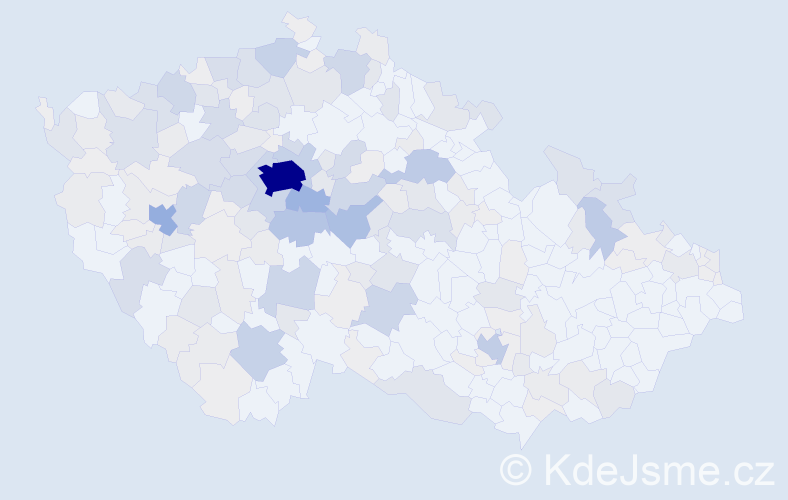Příjmení: 'Kalaš', počet výskytů 732 v celé ČR