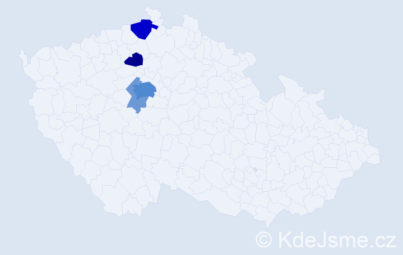 Příjmení: 'Egemová', počet výskytů 14 v celé ČR