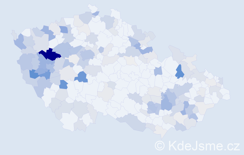 Příjmení: 'Janská', počet výskytů 575 v celé ČR