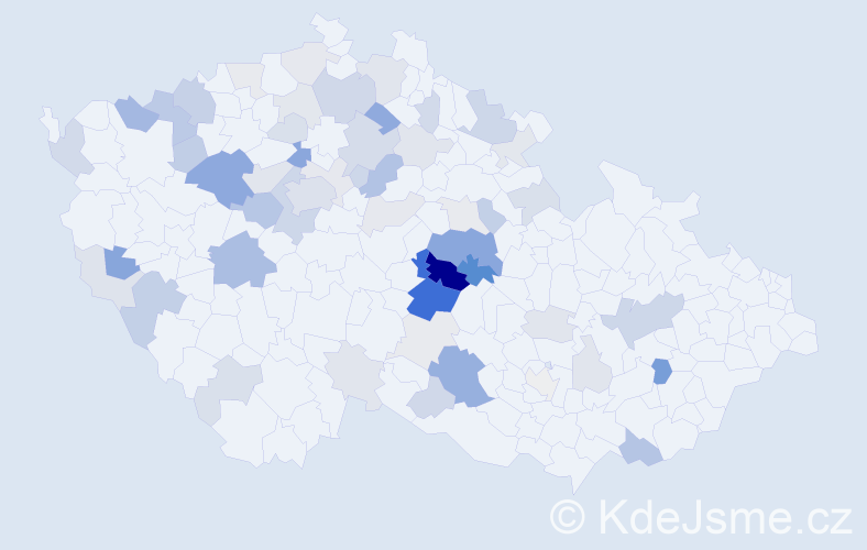 Příjmení: 'Eisová', počet výskytů 168 v celé ČR