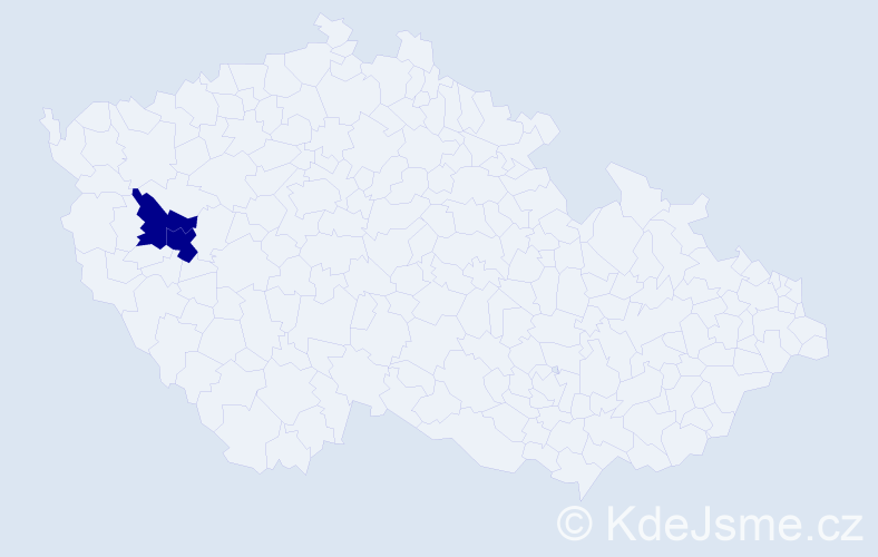 Příjmení: 'Kibitz', počet výskytů 2 v celé ČR