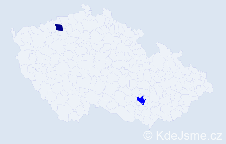 Příjmení: 'Luque', počet výskytů 3 v celé ČR