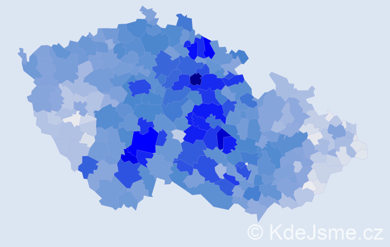 Příjmení: 'Novotný', počet výskytů 24352 v celé ČR