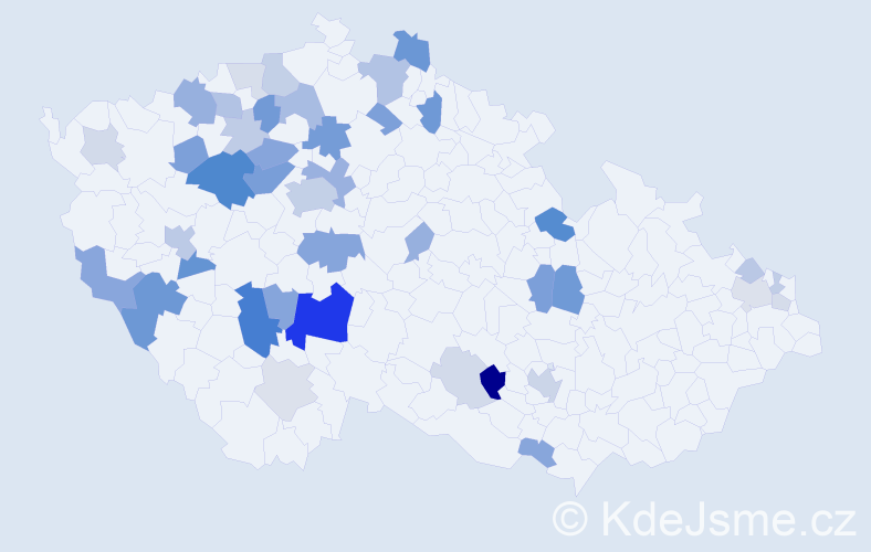 Příjmení: 'Ebert', počet výskytů 111 v celé ČR