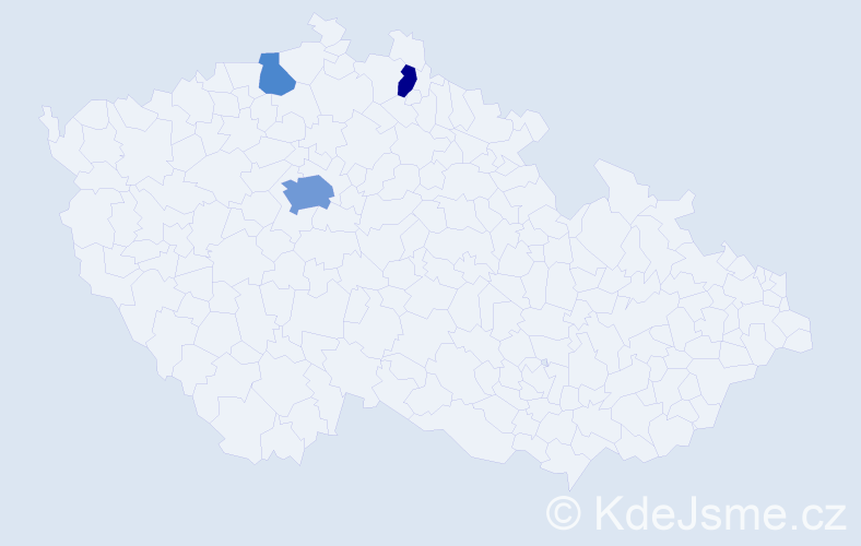 Příjmení: 'Ederer', počet výskytů 11 v celé ČR