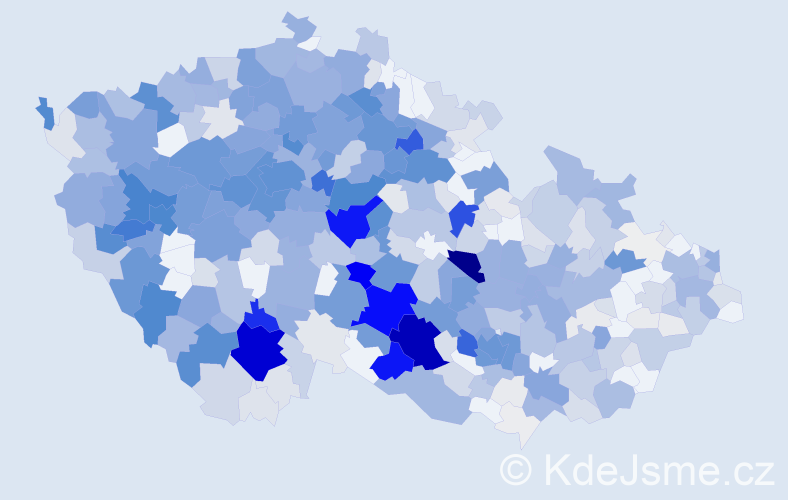 Příjmení: 'Trnka', počet výskytů 2946 v celé ČR