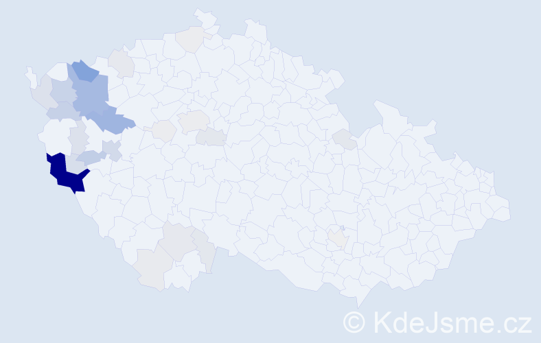 Příjmení: 'Märzová', počet výskytů 143 v celé ČR