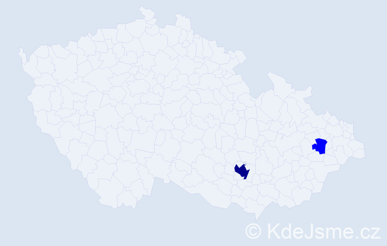 Příjmení: 'Grosche', počet výskytů 7 v celé ČR