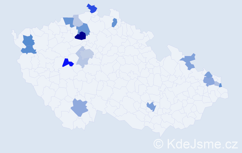 Příjmení: 'Löwová', počet výskytů 42 v celé ČR