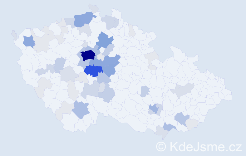 Příjmení: 'Polesný', počet výskytů 239 v celé ČR
