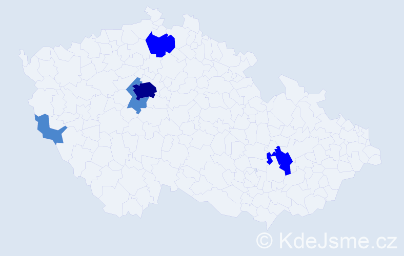 Příjmení: 'Basjuková', počet výskytů 9 v celé ČR