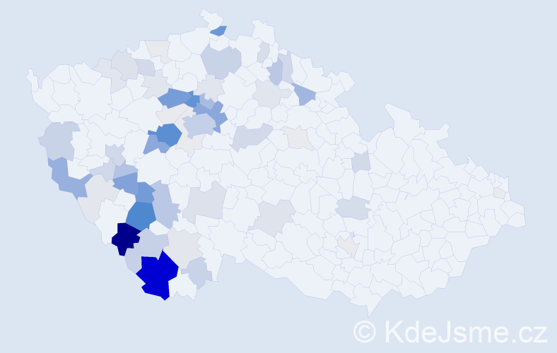 Příjmení: 'Podskalská', počet výskytů 219 v celé ČR